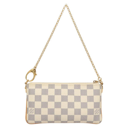 Louis Vuitton Damier Azur Pochette Mira MM Accessory