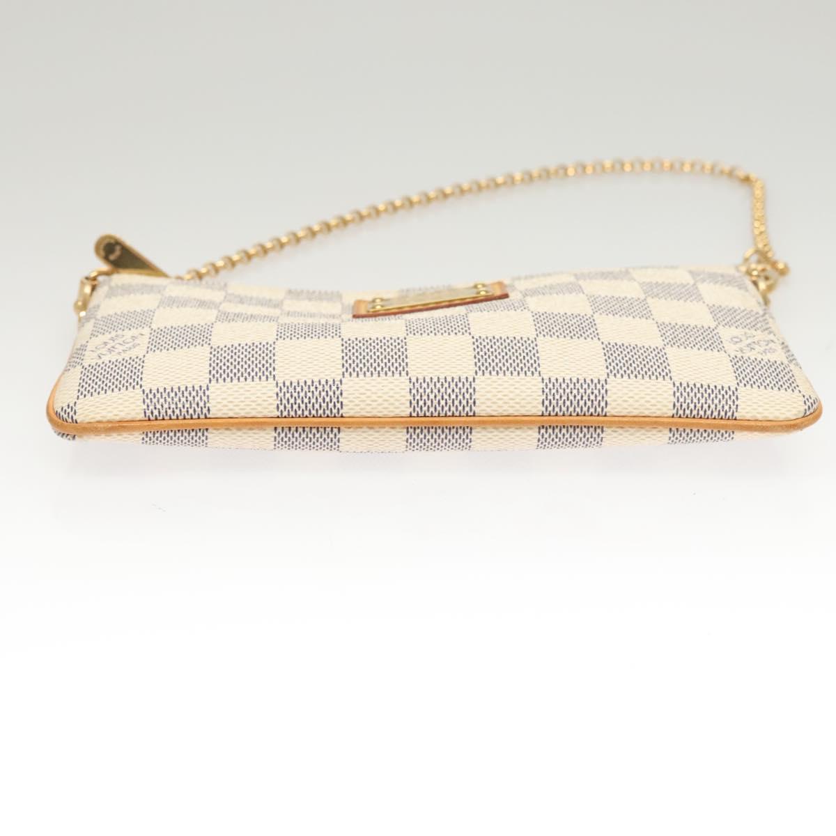 Louis Vuitton Damier Azur Pochette Mira MM Accessory