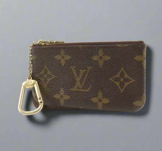 Louis Vuitton Monogram Coin Wallet Keychain