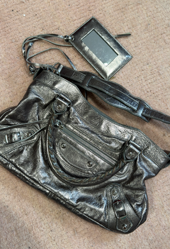 Balenciaga Silver First Bag