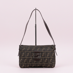 Fendi Zucca Print Mamma Baguette Shoulder Bag