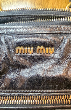 Miu Miu Black Vitello Bag