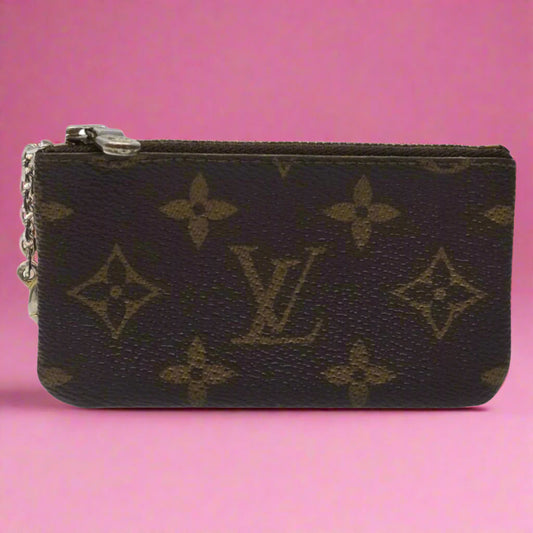 Louis Vuitton Monogram Pochette Cles Purse