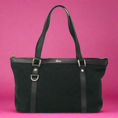 Gucci GG Abbey Tote Black (comes with original duster)