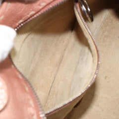Fendi Selleria Leather Shoulder Bag in Blush