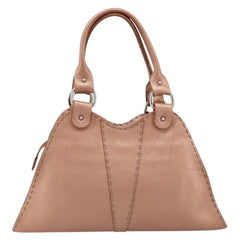 Fendi Selleria Leather Shoulder Bag in Blush