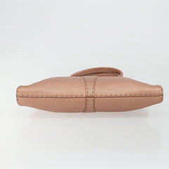 Fendi Selleria Leather Shoulder Bag in Blush