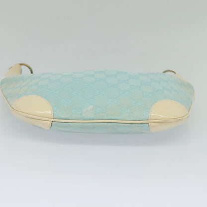 Gucci GG Canvas Hand Bag Baby Blue