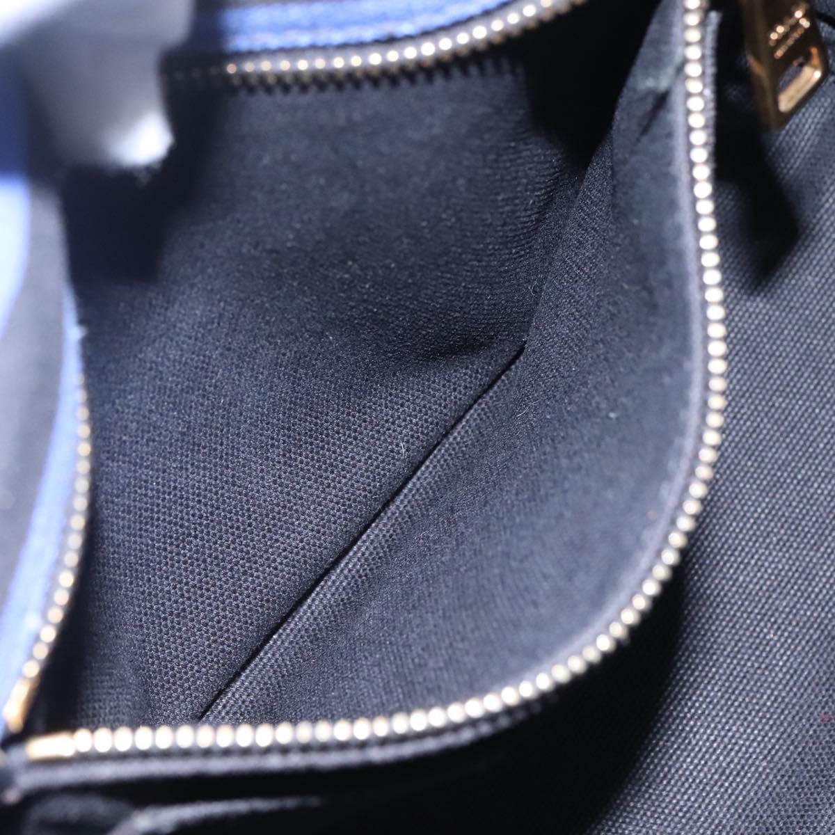 Prada Canapa Blue Canvas Handbag