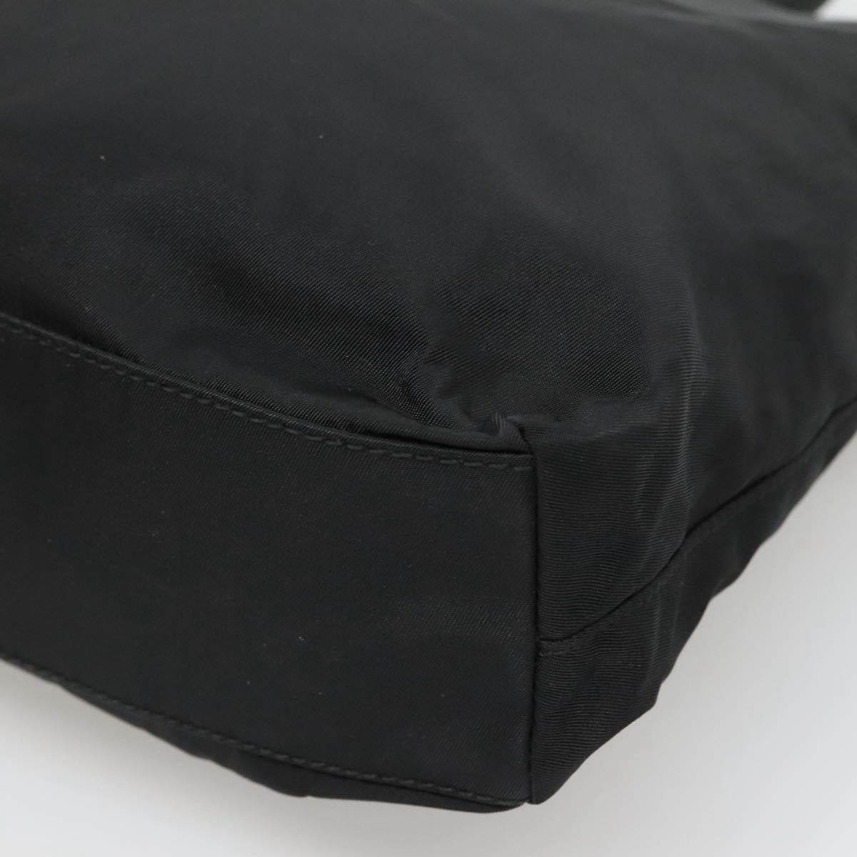 Prada Hand Bag Nylon Black
