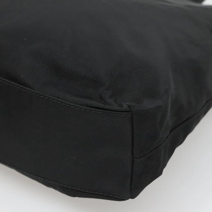 Prada Hand Bag Nylon Black