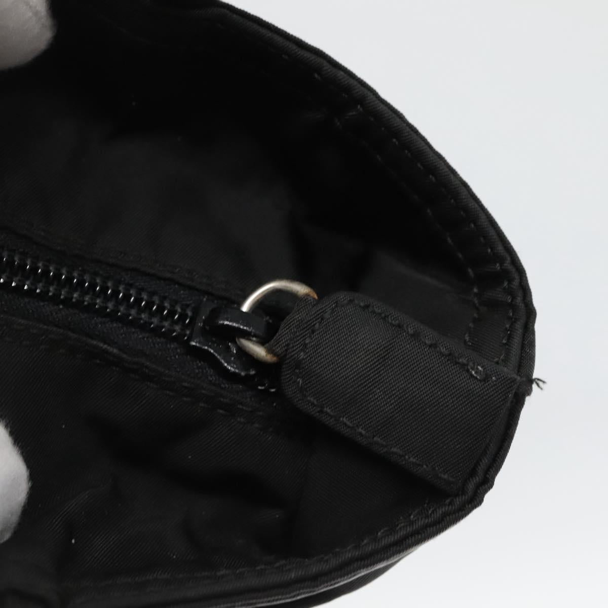 Prada Hand Bag Nylon Black