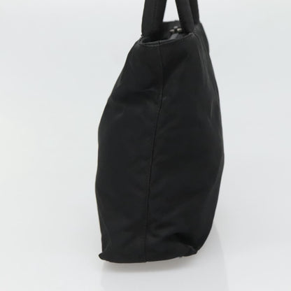 Prada Hand Bag Nylon Black