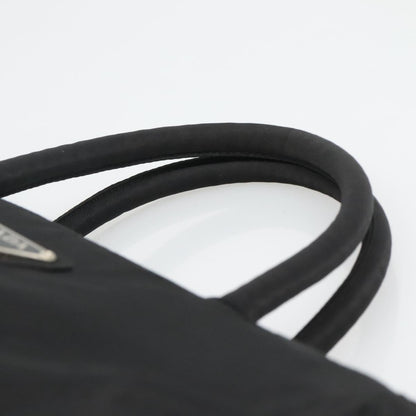 Prada Hand Bag Nylon Black