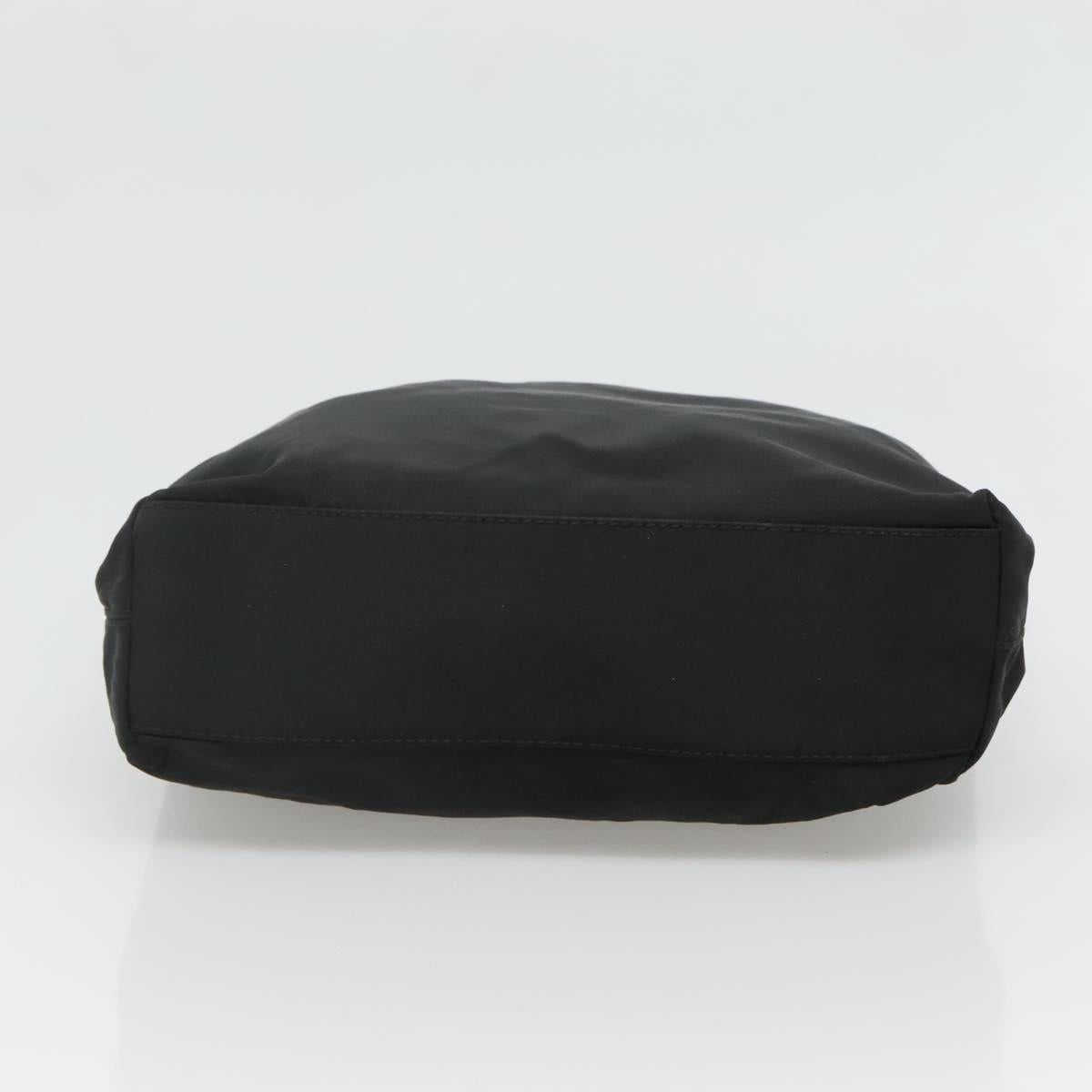 Prada Hand Bag Nylon Black
