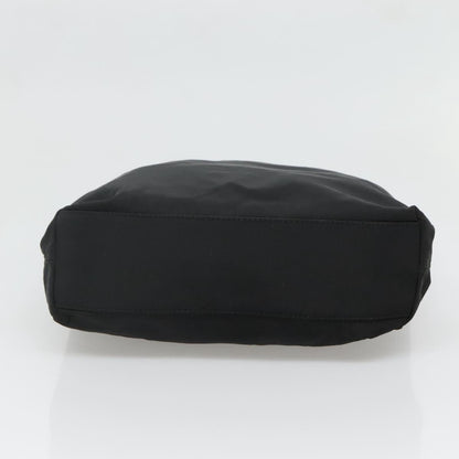 Prada Hand Bag Nylon Black