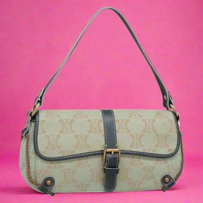 Celine Macadam Canvas Green