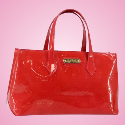 Louis Vuitton Monogram Vernis Wilshire Rose