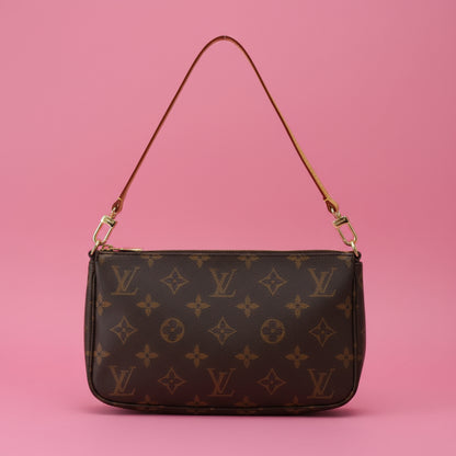 Louis Vuitton Monogram Pochette (comes with original duster)