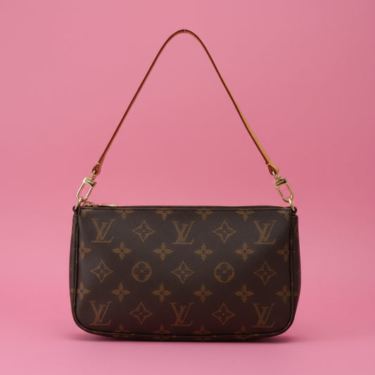 Louis Vuitton Monogram Pochette (comes with original duster)