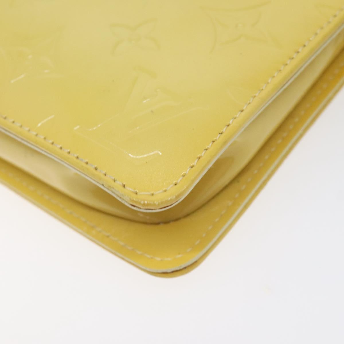 Louis Vuitton Yellow Vernis Lexington Pochette