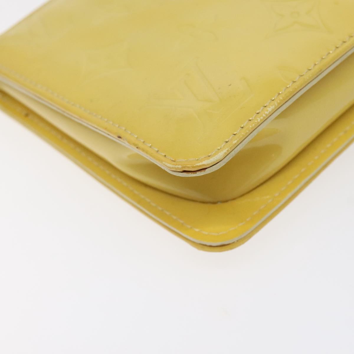 Louis Vuitton Yellow Vernis Lexington Pochette
