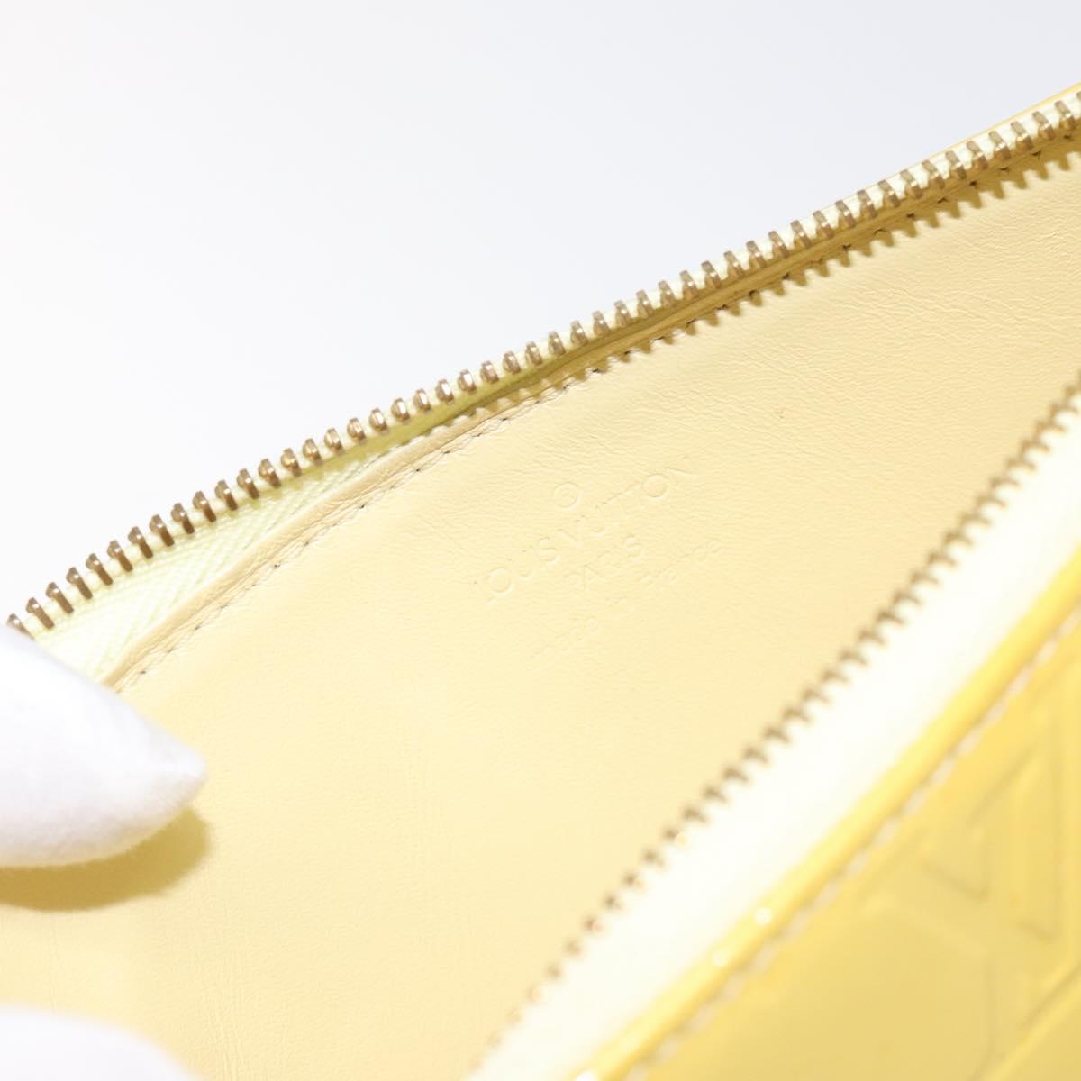 Louis Vuitton Yellow Vernis Lexington Pochette
