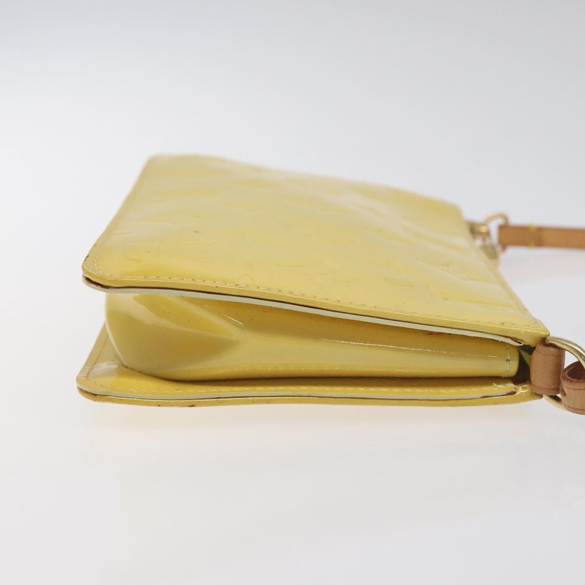 Louis Vuitton Yellow Vernis Lexington Pochette