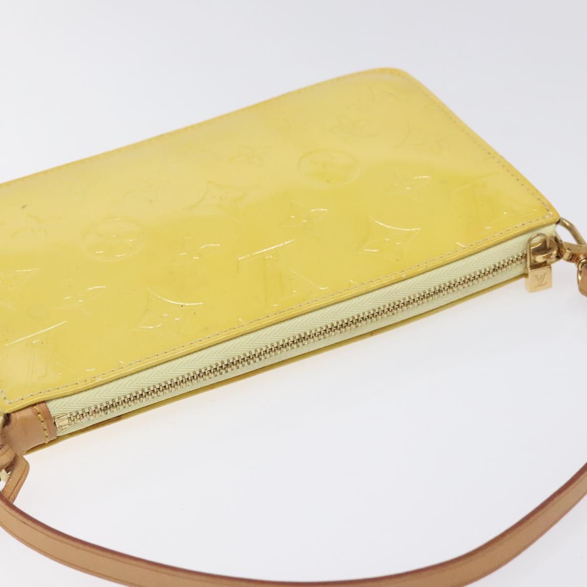 Louis Vuitton Yellow Vernis Lexington Pochette