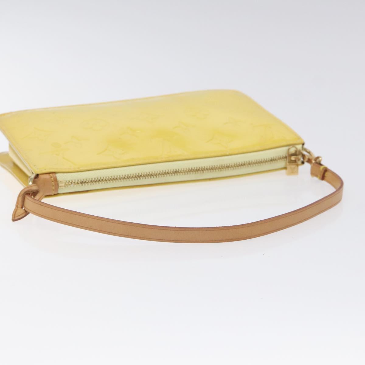 Louis Vuitton Yellow Vernis Lexington Pochette