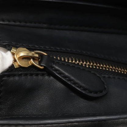 Celine Luggage Mini Shopper Leather Black