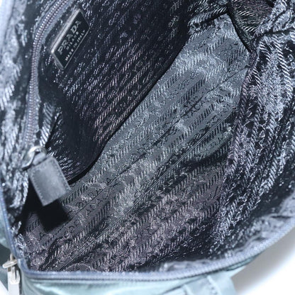 Prada Nylon Khaki Silver