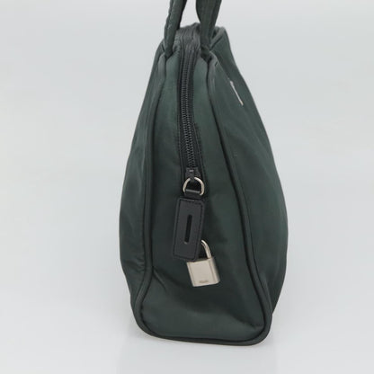 Prada Nylon Khaki Silver