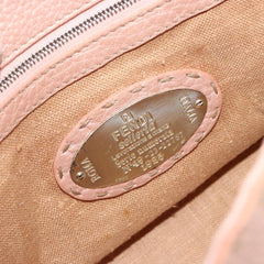 Fendi Selleria Pink Leather Hand Bag