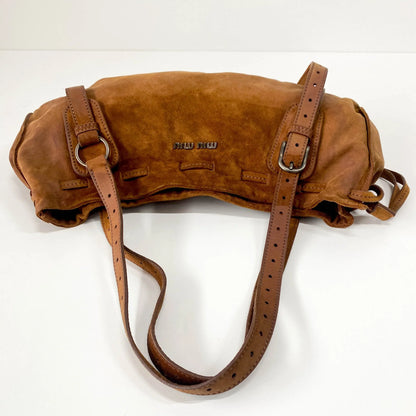 Miu Miu Brown Suede