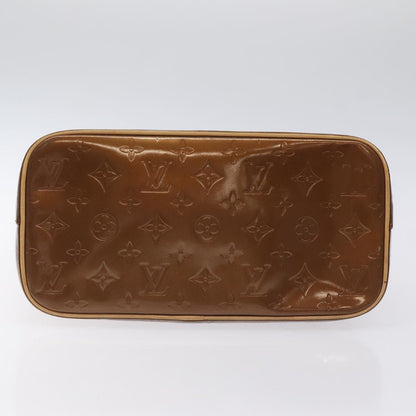 Louis Vuitton Monogram Vernis Houston Hand Bag Bronze