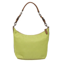 Prada Light Green Nylon Shoulder Bag