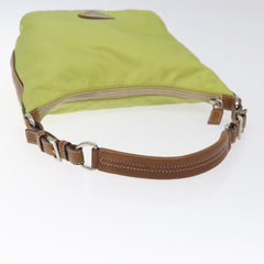 Prada Light Green Nylon Shoulder Bag