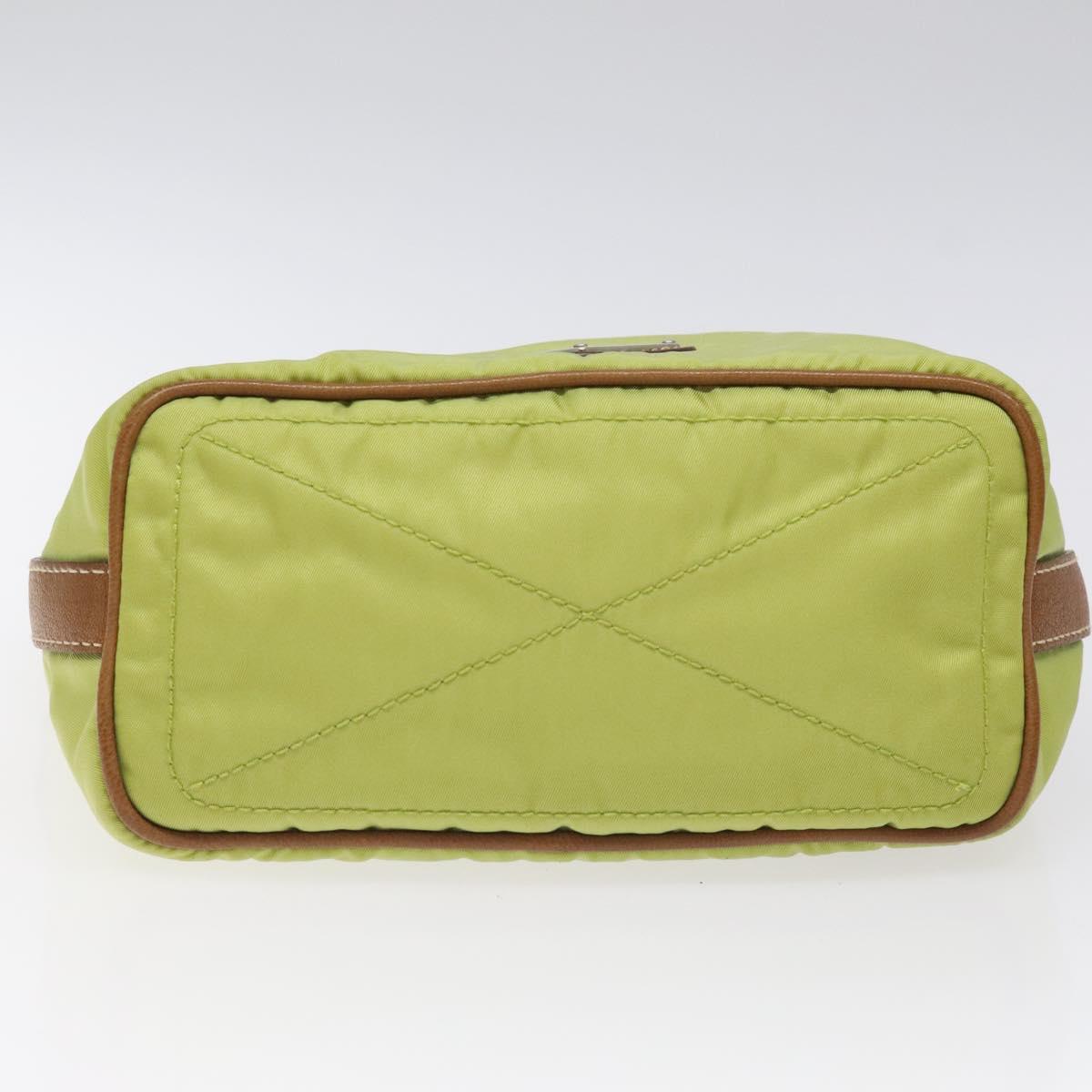 Prada Light Green Nylon Shoulder Bag