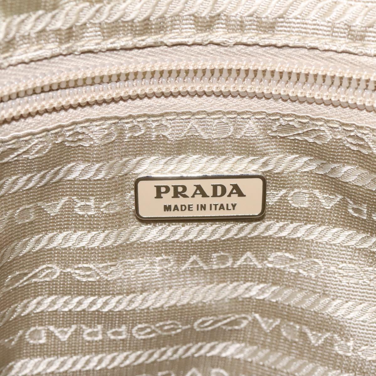 Prada Light Green Nylon Shoulder Bag