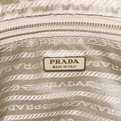 Prada Light Green Nylon Shoulder Bag