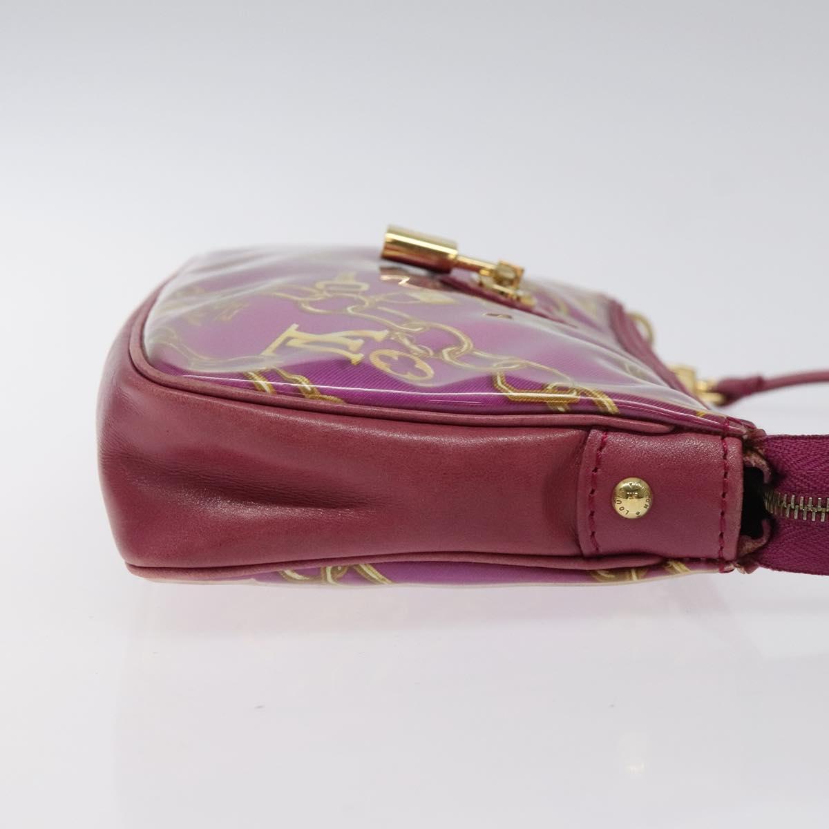 Louis Vuitton Monogram Charm Pochette Fuchsia