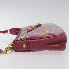 Louis Vuitton Monogram Charm Pochette Fuchsia