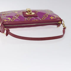 Louis Vuitton Monogram Charm Pochette Fuchsia