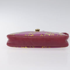 Louis Vuitton Monogram Charm Pochette Fuchsia