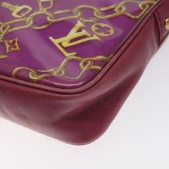 Louis Vuitton Monogram Charm Pochette Fuchsia