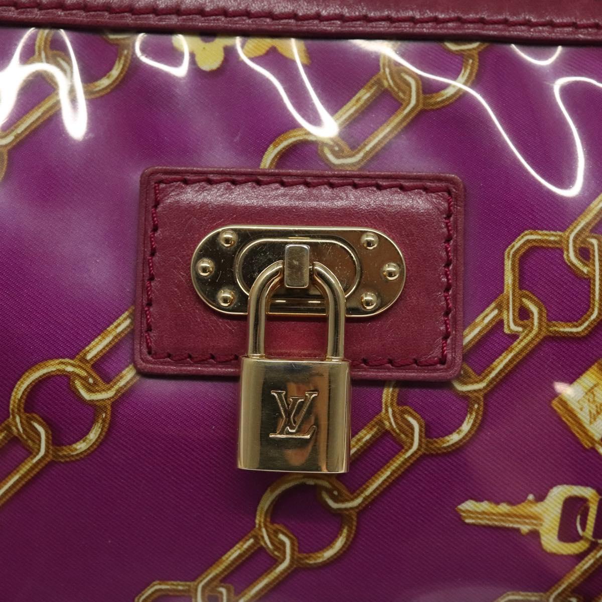 Louis Vuitton Monogram Charm Pochette Fuchsia