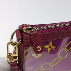 Louis Vuitton Monogram Charm Pochette Fuchsia