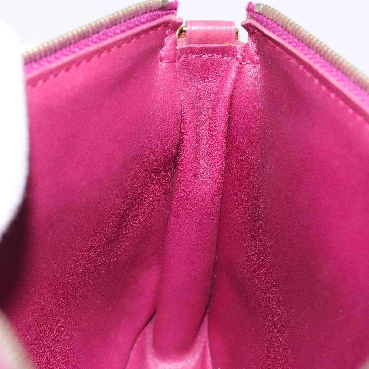 Louis Vuitton Monogram Charm Pochette Fuchsia