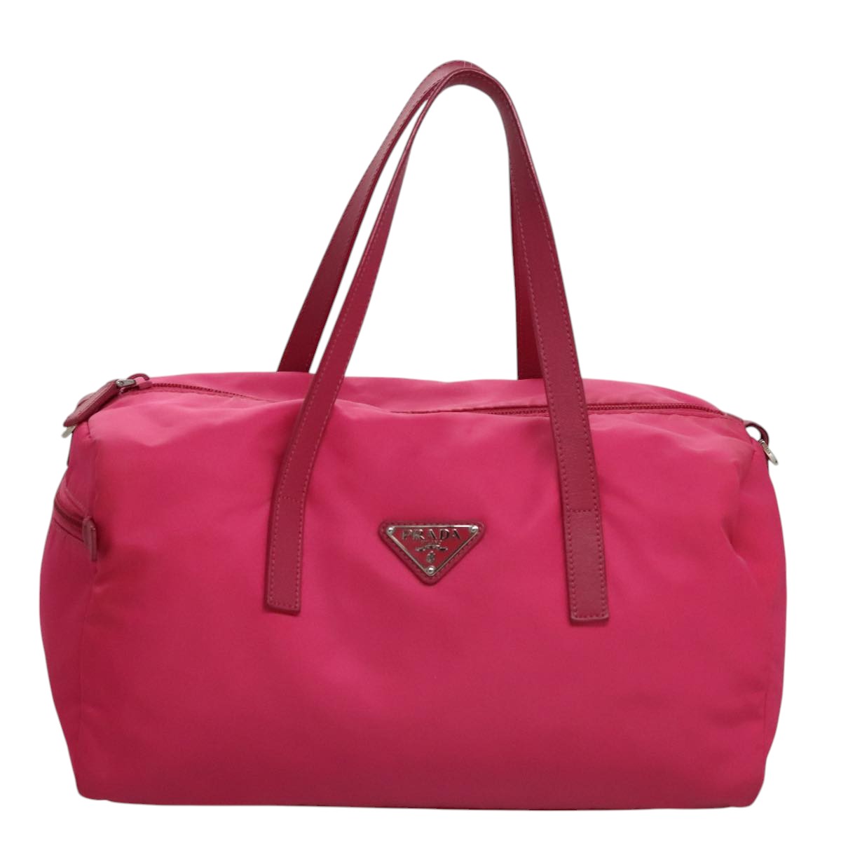 Prada Pink Nylon Tote Bag